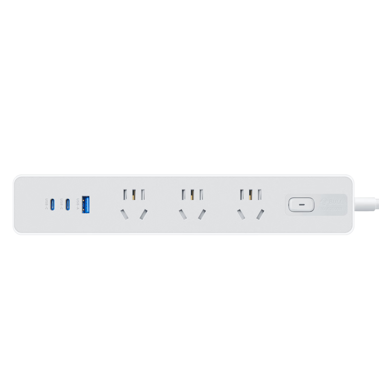 BULL 3-Prong UK Travel Socket Adapter / 20W Fast Charging USB Converter / Power Strip Suitable for UK/Singapore/Hong Kong, China And Other Countries with Master Switches