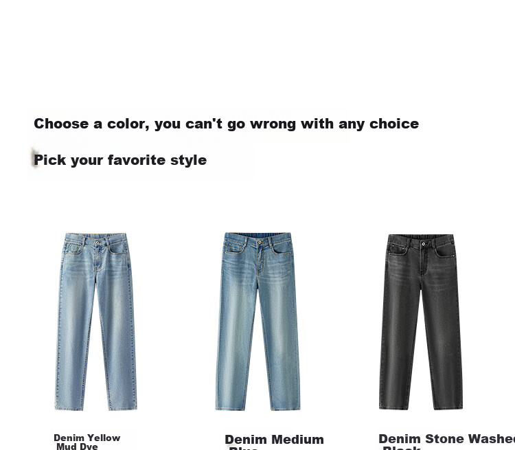 Semir Women's Summer Denim Jeans, Semi-Elastic Waist, Slim Fit Straight Pants, Style 103325124002 5