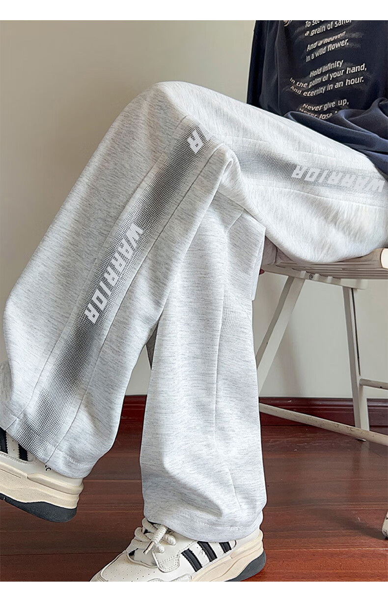 Warrior Pants for Men, Autumn Straight-Leg Casual Trousers, Draping Wide-Leg Pants, Versatile Sports Pants for Me 10
