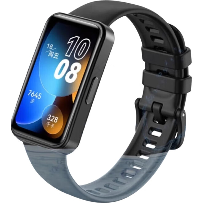 Ремешок CHENSONG для Huawei Band 8/9/10, силиконовый, спортивный, синий