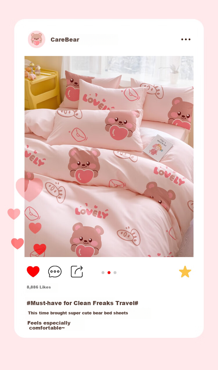 BADIGAO Disposable Bedding Set: Three-Piece Duvet Cover, Pillowcases, And Bed Sheet for Travel, Double-Size, Thickened Bedding for Hotels to Prevent Dirt 11