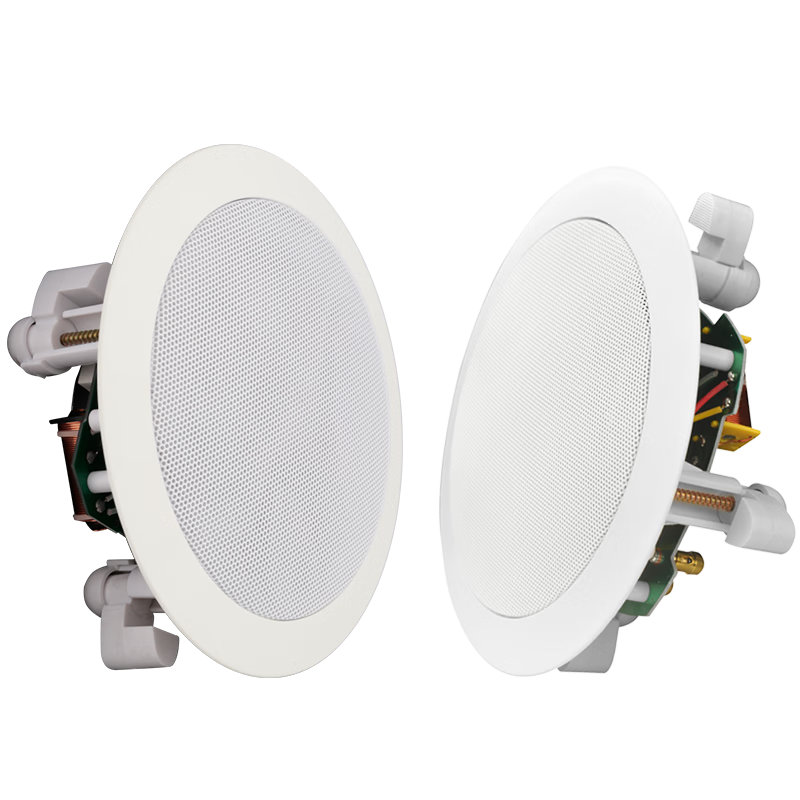 WESTDING Ceiling Speakers Home Theater Recessed Speakers, Wireless Bluetooth Fixed Impedance Speaker Set 201+708*1, Living Room Supermarket Shop Public Address Speakers