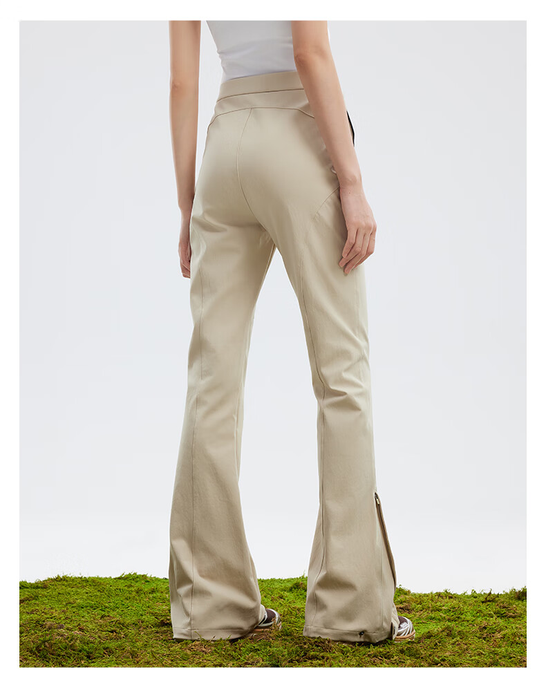 MOLY VIVI Women's Windproof And Waterproof Soft Shell Pants for Spring And Autumn, Lightweight Outdoor Casual Hiking Trousers for Petite Wome 16