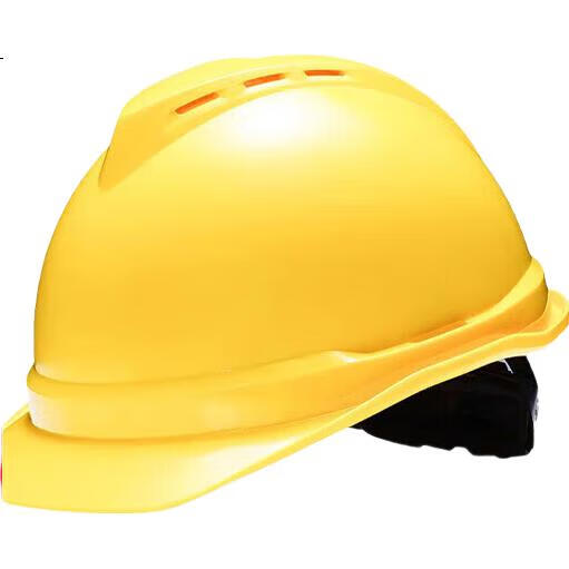 Каска защитная MSA Safety Helmet, строительная, желтая, ABS, с регулировкой размера