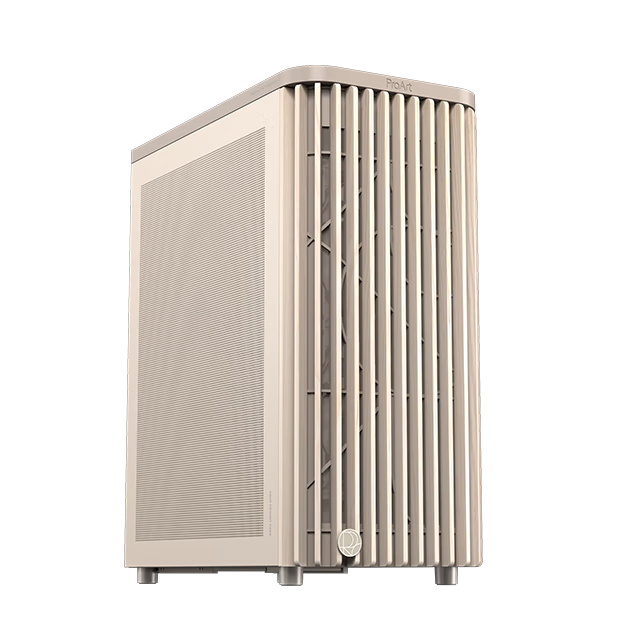 ASUS ProArt Chuangmeng40 PA401 Oatmeal White MESH Version Case, Wood Craft Air Grille/front Tool-Free Disassembly/power Button Lock