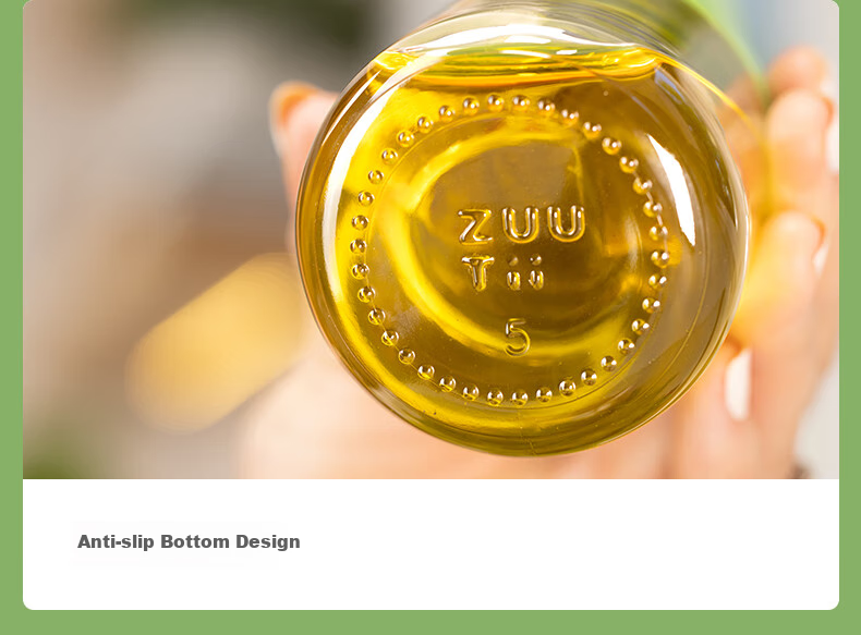 Zuutii Oil Bottle Kitchen Automatic Opening And Closing Glass Jar Seasoning Leak-Proof Gravity Vinegar Soy Sauce Bottle Mini 170ml 20
