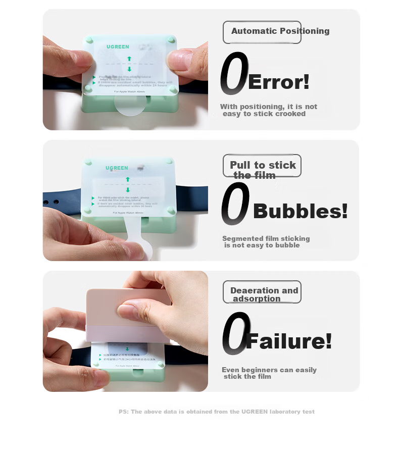 UGREEN [Compatible with S11/S10 | Special Offer: 3 Pieces] Suitable for Apple Watch S11/S10 Screen Protector, 46mm Hydrogel Film, Non-Tempered Glass Film 12