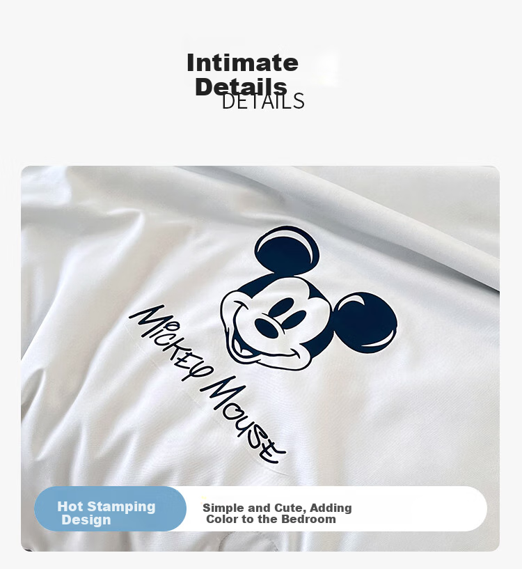 Wuyingongfang Mu Yin Liangpin Textile Subsidiary Baby Summer Cooling Quilt, Summer Air Conditioning Quilt, 120*150cm, Smiley Mickey 9