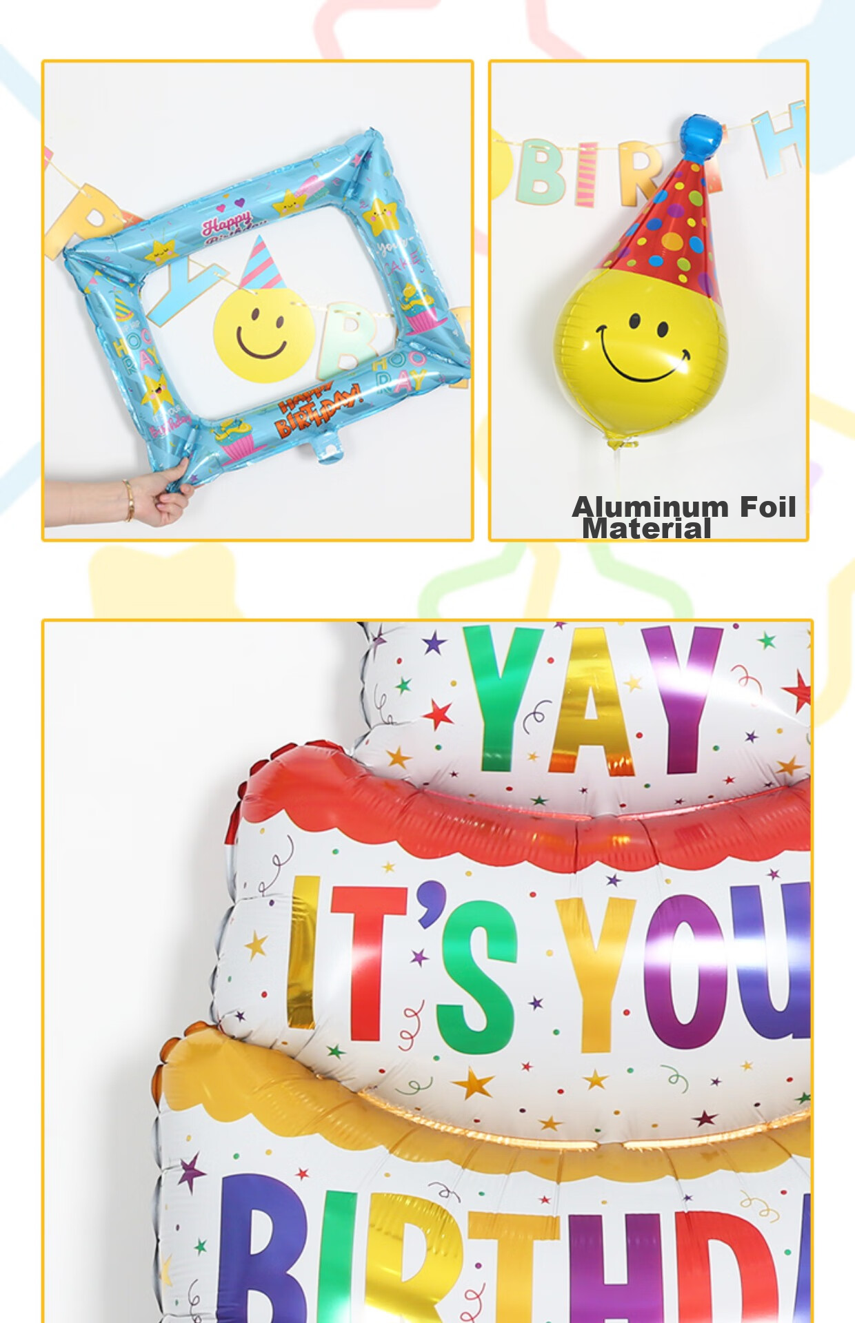 Abaoli Glowing Table Floating Adult and Children First Birthday Decoration Scene Boy Girl Party Background Balloon Banner 10