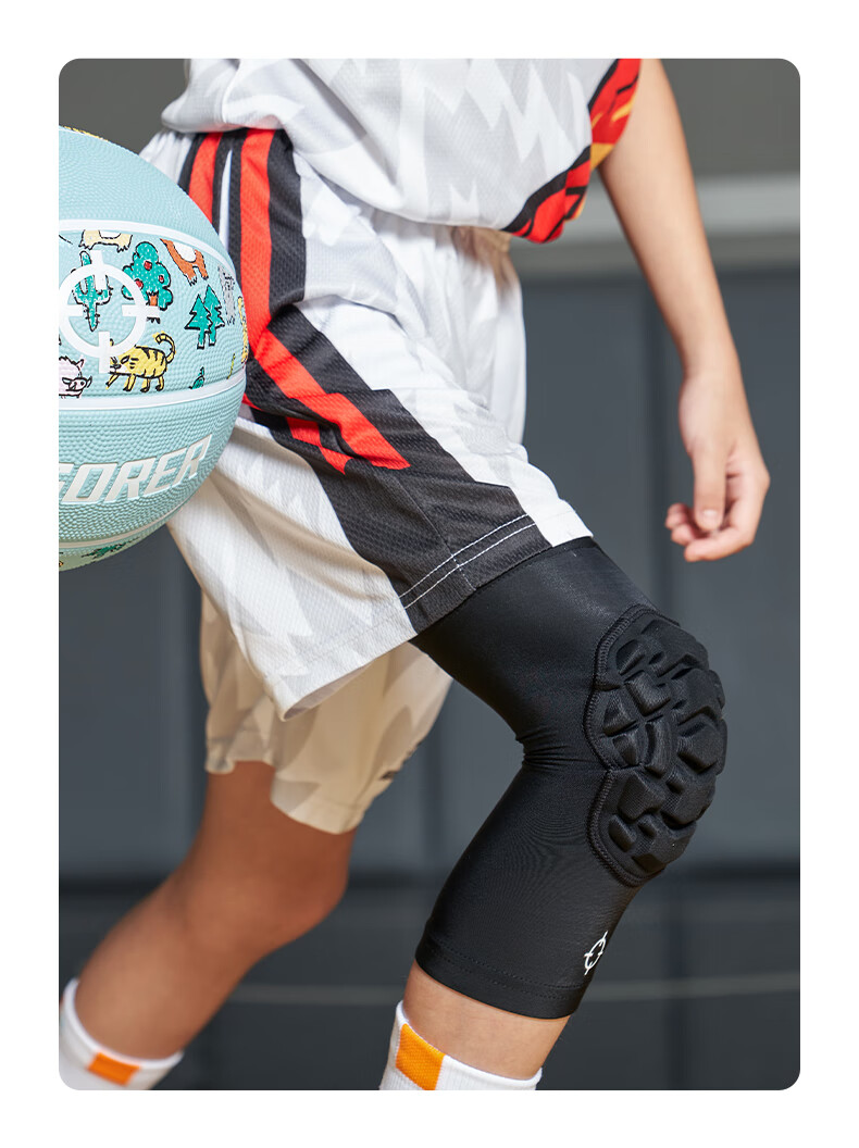 Zhunzhe Kids Protective Knee Pads Basketball Training Outdoor Sports Cycling Unisex Student Knee Joint Anti-Fall Guards 14