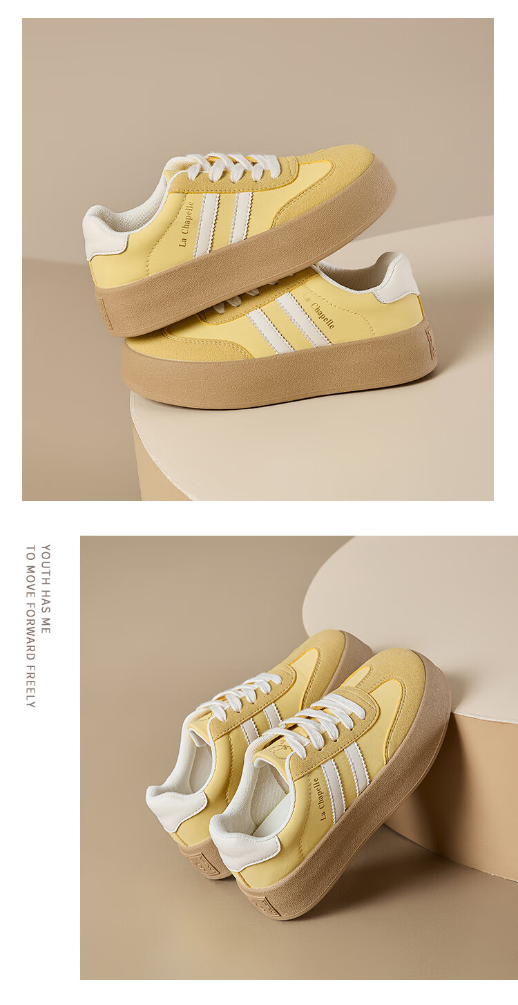 La Chapelle Women's Shoes, Versatile Casual Low-Top Sneakers for Women, Lightweight White Shoes - XZX66-03, White And Black, Size 35 13