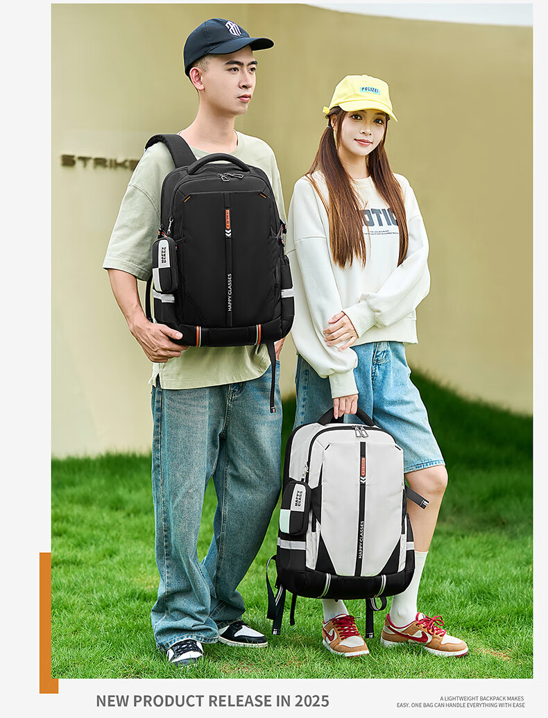 Dishuai Large Capacity Water-Resistant Breathable Lightweight Travel Backpack for Middle School, High School, and College Students 19