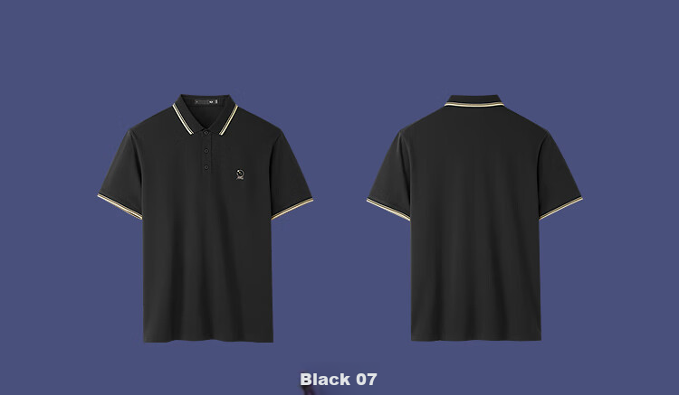 HLA Short-Sleeve Men's Shirt, Three Body Alliance Collaboration Series, Cool-Feeling Moisture-Wicking Quick-Dry Short-Sleeve Shirt for Men in Summer 14