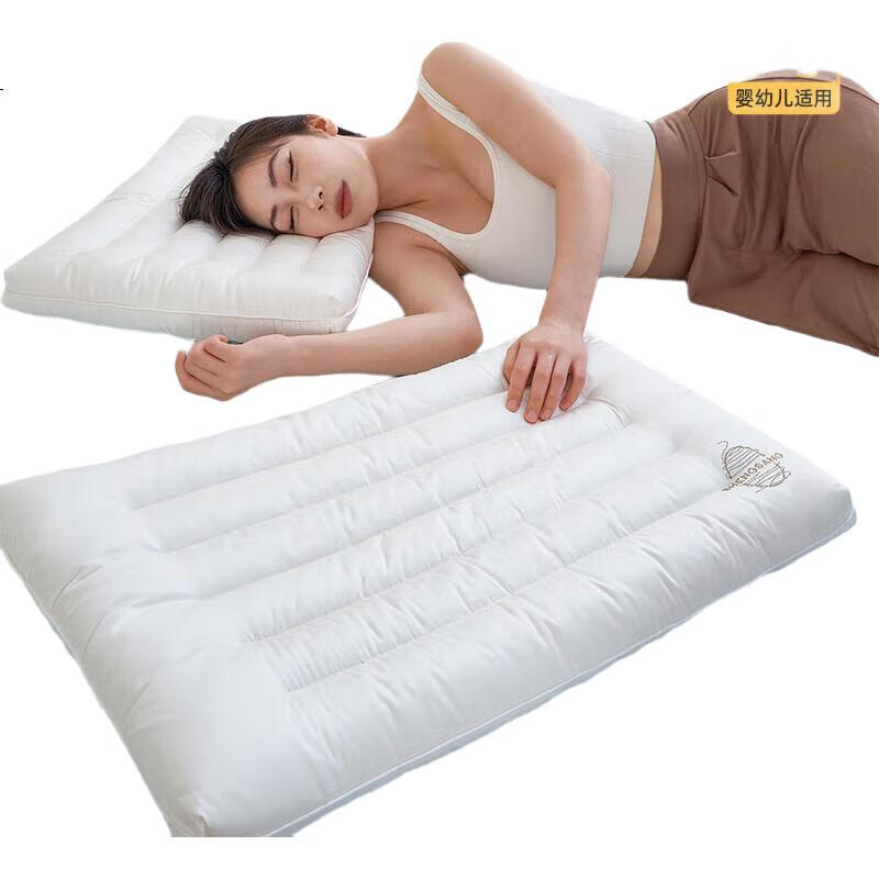 Подушка I-WILL Silk Pillow, ультрамягкая, комфортная, с наполнителем из хлопкового композитного волокна, одна подушка для одного человека, 48*74 см