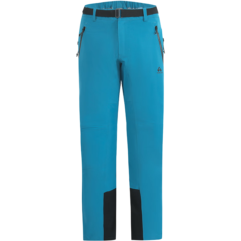 Pioneer Camp Hardshell Hiking Pants for Men, Durable Outdoor Windproof Waterproof Mountaineering Trekking Trousers with Breathable Long Pants