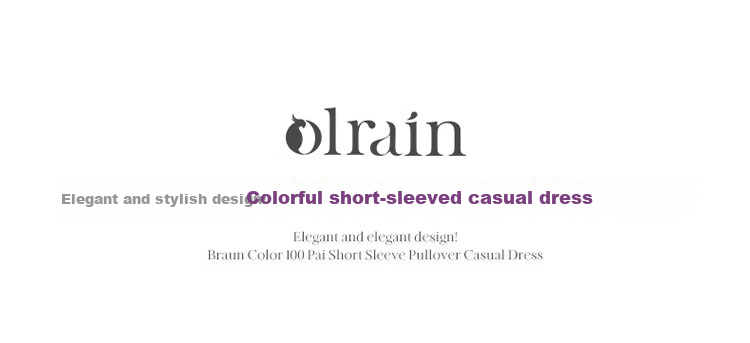 Olrain Eurielle Short Sleeve Dress Women Summer French Style Waist Slim Knitted Long Dress Dark Gray XL 1