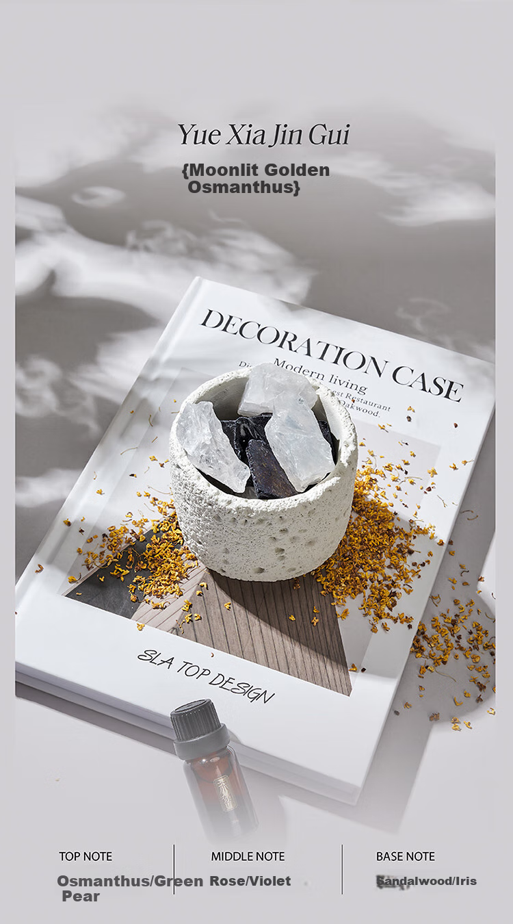 Songchao Lengshan Crystal Fragrance Diffuser, Bedroom Aromatherapy, Wedding Gift, Mid-Autumn Festival Present, Birthday Gift Box, Spring Rain Tea 10