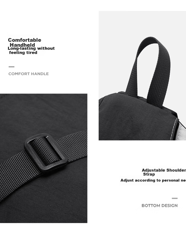 GOLF Chest Bag, Crossbody Bag for Men And Women, Shoulder Bag, IPad Bag, Water-Resistant Cycling Sports Bow Bag, Travel Backpack 23