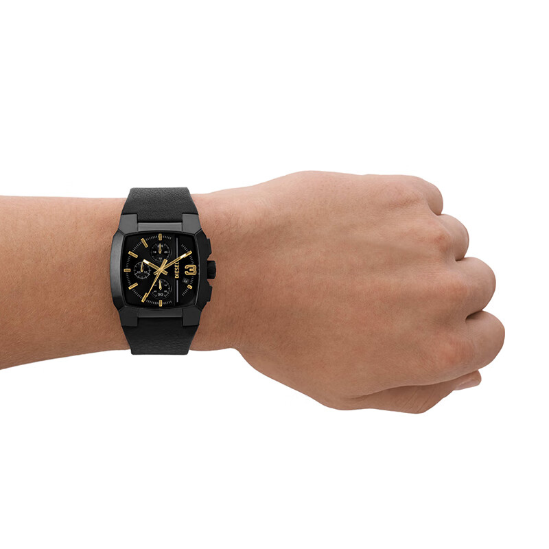 DIESEL Men's Quartz Leather Strap Watch, Birthday Gift for Boyfriend DZ4645, Mid-Autumn Festival Gift 2