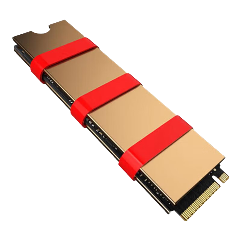 JEYI M.2 SSD Heatsink, NVME Pure Copper Heatsink, NGFF Heatsink Vest, Laptop PS5 SSD Cooler, Thermal Paste Pad