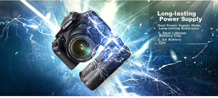 Sidande 5D Mark IV Canon 5D4 Camera Vertical Shooting Grip Battery Compartment DSLR Grip 3