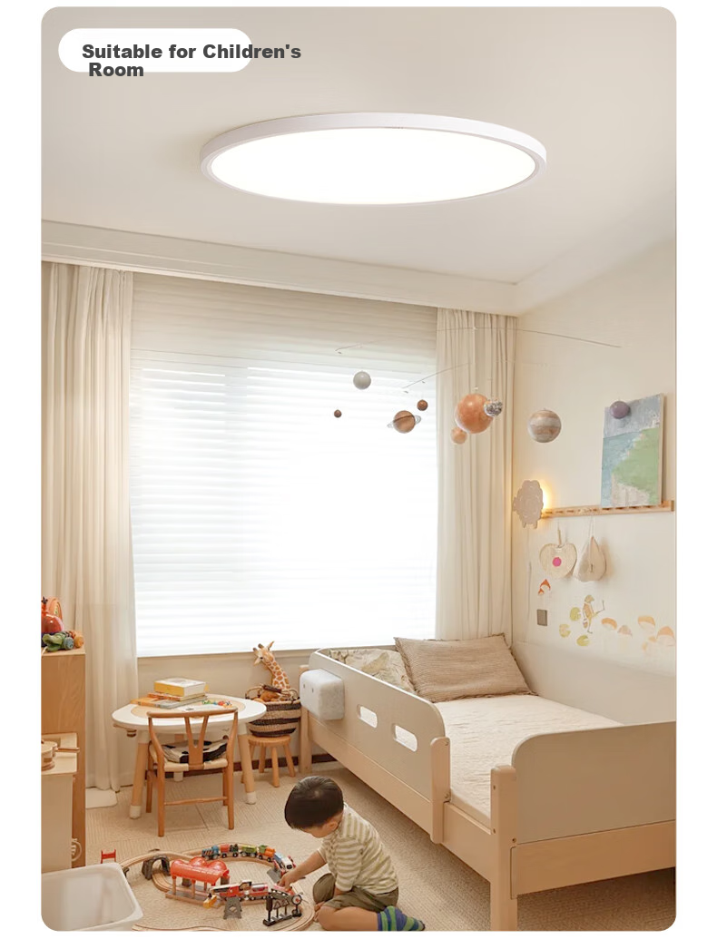 Haier Eye-Protection Ceiling Light, Full Spectrum Living Room Lamp, Simple Bedroom Light, LED Lighting Fixture [Installation Included] 21