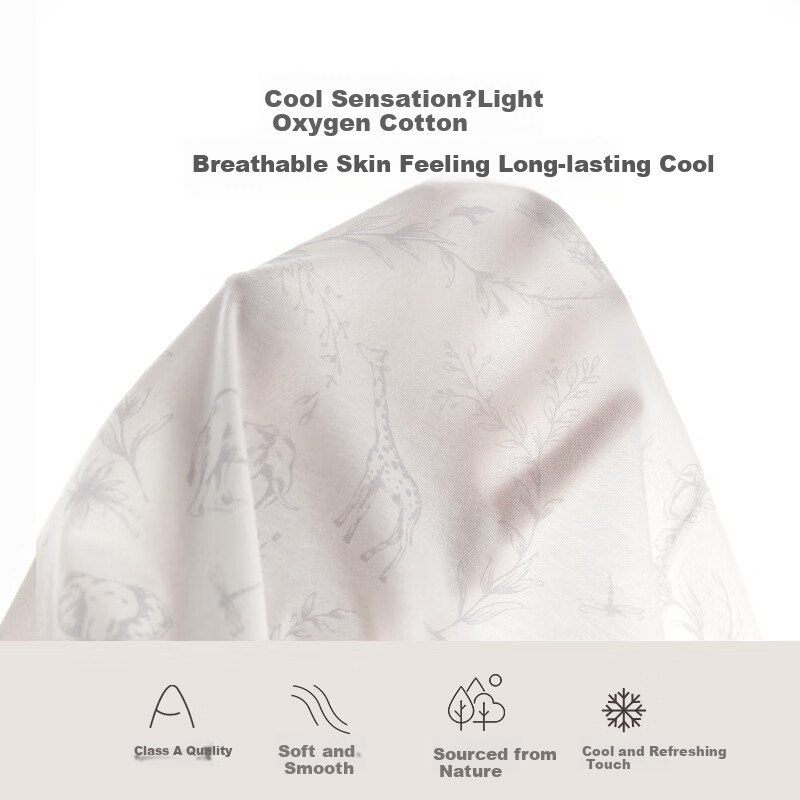 Guaiqixiong [Light Oxygen Cotton] Baby Sleeveless Top, Summer Thin Style, Maternity Ward Clothes, Newborn Infant Monk Robe, Size 52, Cool Feeling