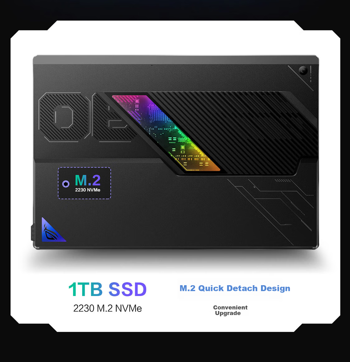 ROG Huan X 2025 Ryzen AI MAX 13.4-Inch Touchscreen Two-In Gaming Laptop (Ryzen AI MAX+ 395, 64GB RAM, 1TB Storage, 2.5K Display, 180Hz Refresh Rate) 7