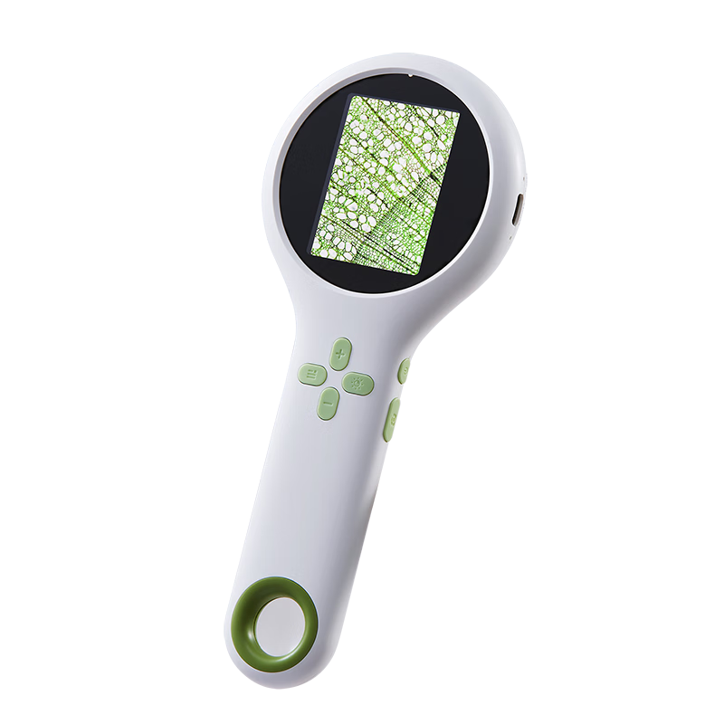 Bainshi Children's Magnifying Glass Smart Electronic Science Kindergarten Early Education Enlightenment HD 600x Insect Plant Observation