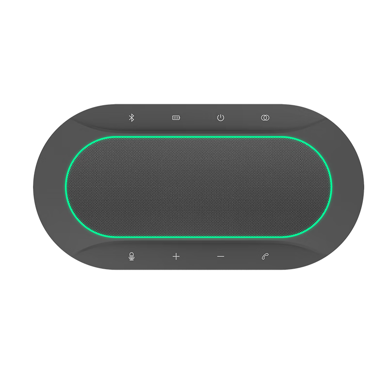 DAIPU Video Conference DP-BM60 Omnidirectional Microphone, 6-Meter Pickup Range, Intelligent Noise Reduction, Wireless Bluetooth USB Desktop Speaker, 10-Element Array for 60㎡ Area, Compatible with Tencent WeChat, DingTalk