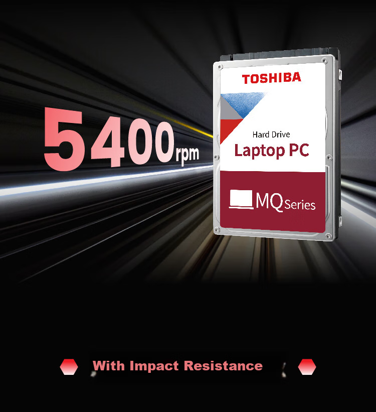 TOSHIBA 1TB 5400 RPM 128MB SATA Interface Mechanical Hard Drive Laptop Hard Drive Computer Expansion Data Recovery Service (MQ04ABF100) 6