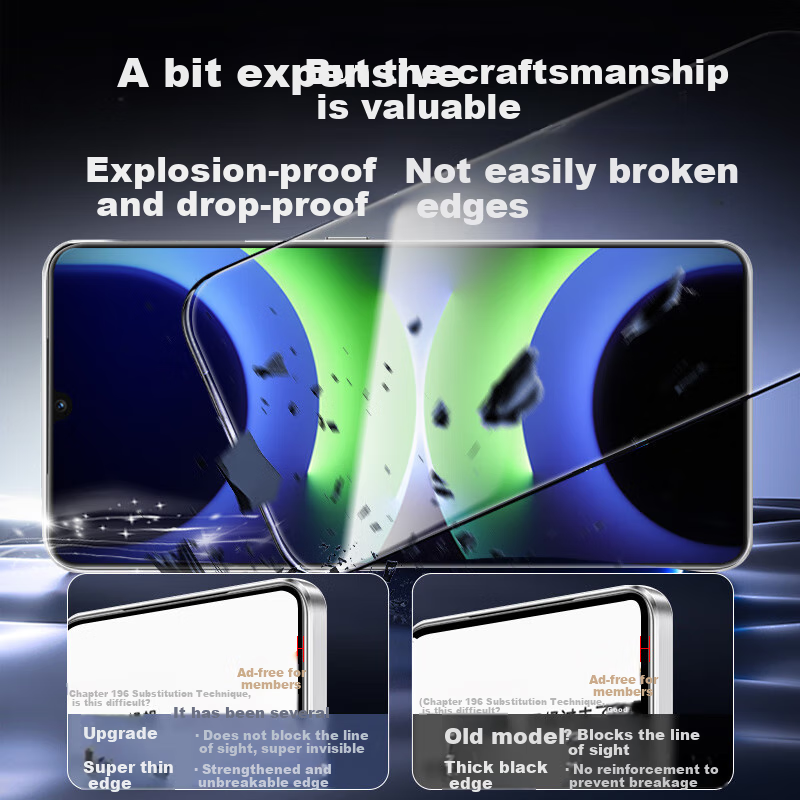 Защитное стекло KOOLIFE для Huawei Enjoy 70Z/70S/Hi Enjoy 70 Plus, полноэкранное, ультратонкое, HD, закаленное, противоударное, противоотпечатки