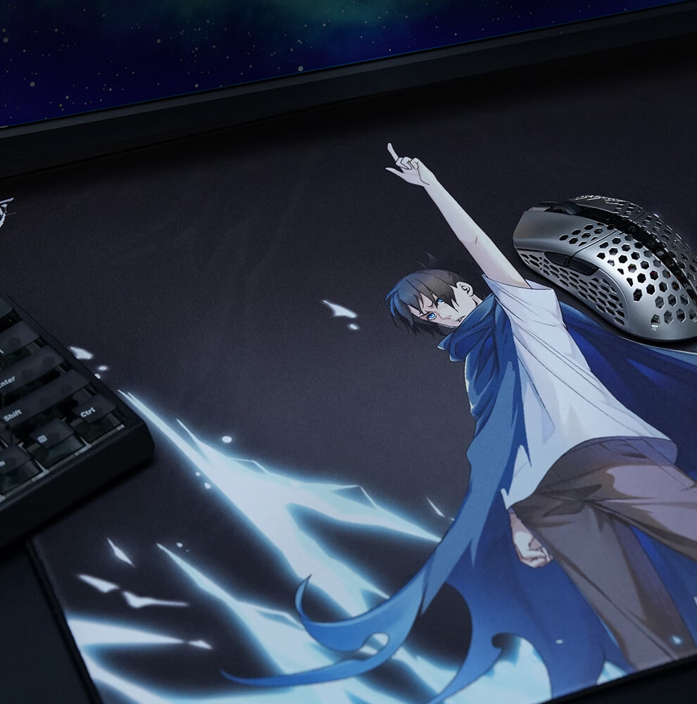 Zhenhuo [Yi Ren Zhi Xia × Zhenhuo Esports] Officially Licensed Co-branded Professional Gaming Mouse Pad Anime Pendant Mei - Xiahe PRO 490*420*4 2