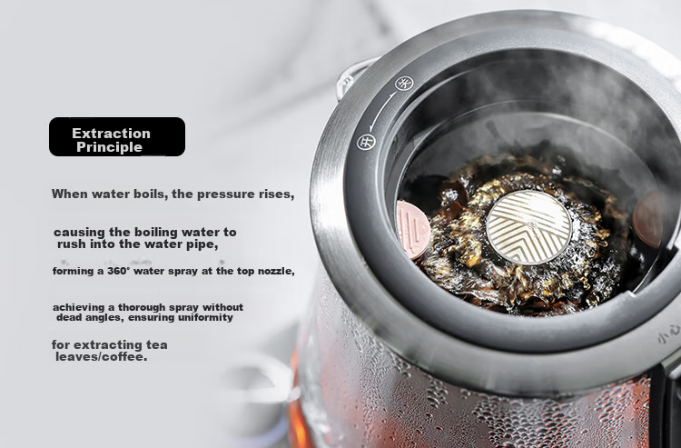 Buydeem Health Pot, Chinese Herbal Medicine Pot, 304 Stainless Steel Tea Maker, Tea Brewing Pot, Fine Extraction Tea And Coffee Pot, Health Pot, Hot Water Pot, Boiling Water Pot K176 6