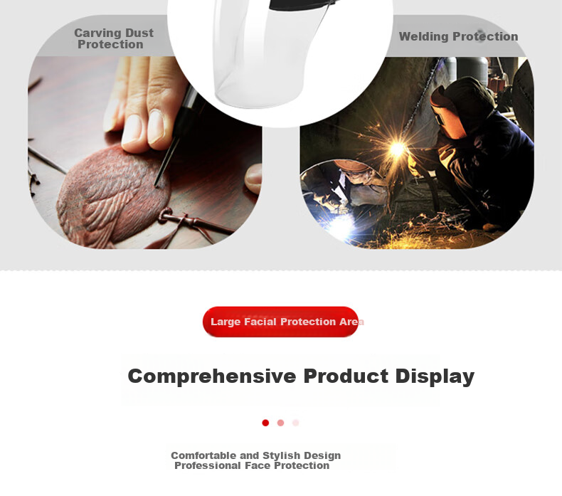 Laihui Head-Mounted Welding Helmet, Face Protection against Strong Light And Eye Strain, Specialized Protective Mask for Welders LH417-1 (Beijing Warehouse Delivery) 2