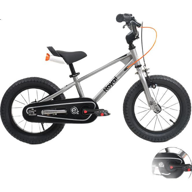 Детский велосипед RoyalBaby Easy-Ride Performance 18 дюймов, серебристый