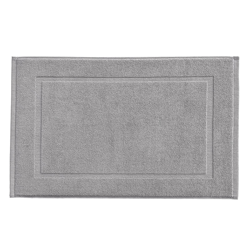 Boneng Pure Cotton Hotel Bath Mat, Bathroom Entrance Absorbent Floor Mat, Toilet Mat, Bathroom Foot Mat, 50x80cm