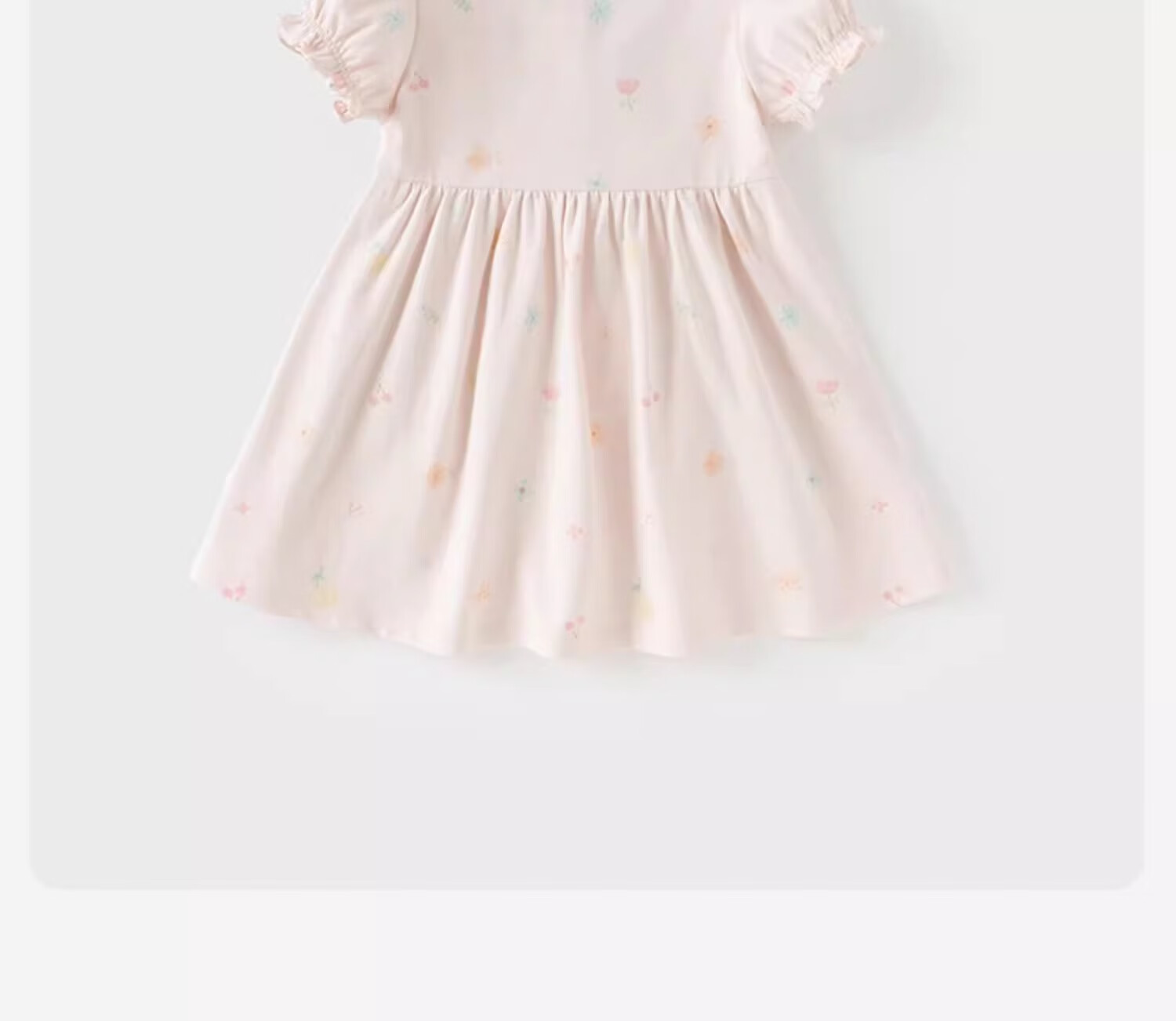 DAVE & BELLA Summer Girls' School Style Dress Children's Fashionable Printed Baby Clothes 13