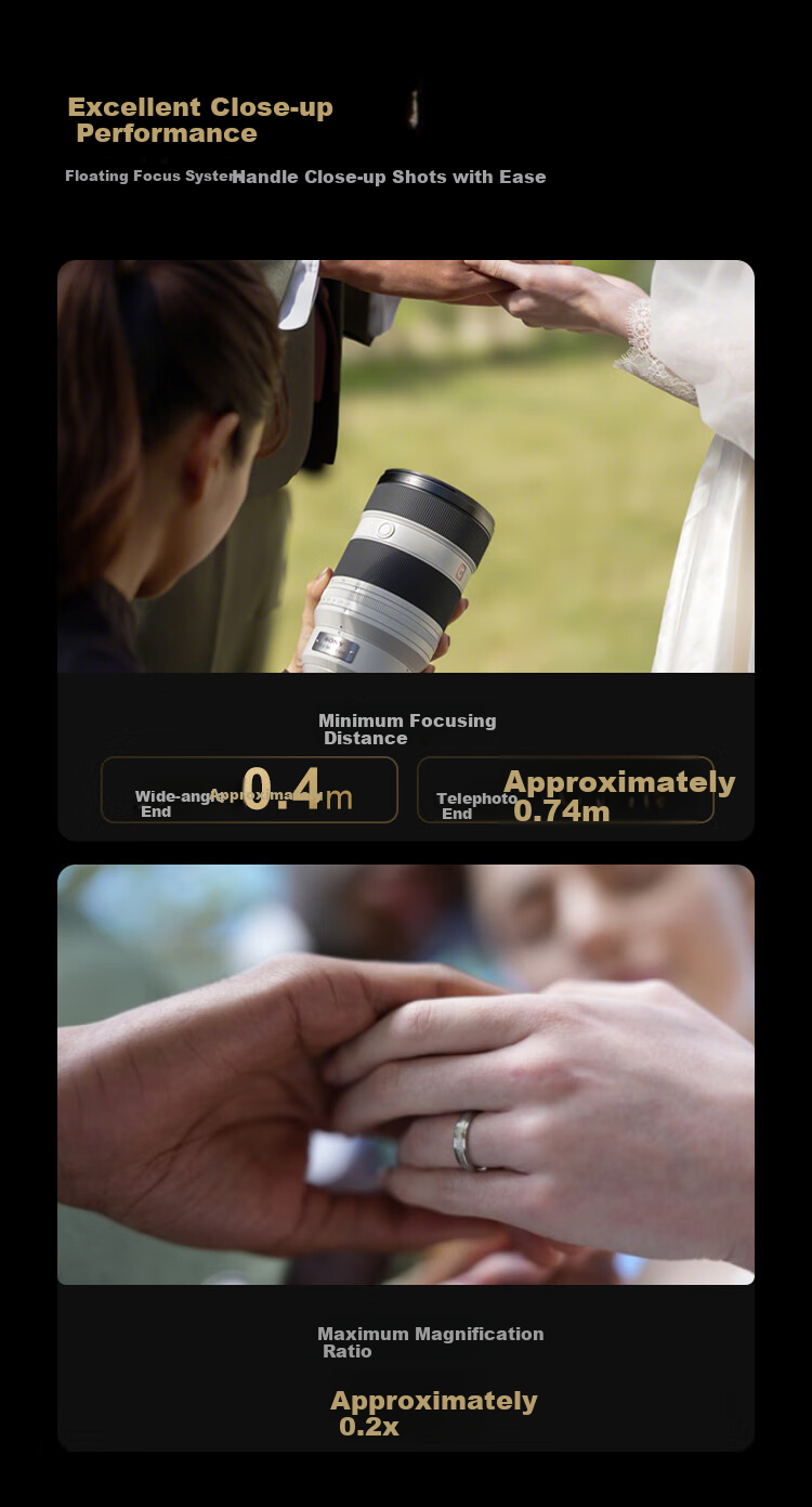 SONY FE 200-600mm F5.6-6.3 G OSS Full-Frame Super Telephoto Zoom G Lens Birding Lens (SEL200600G) 15