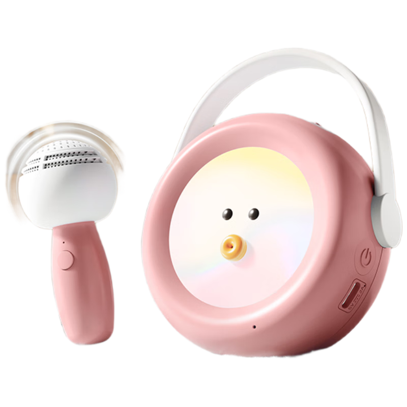 MINXIAO Children's Rap Story Machine, Bilingual Early Education Enlightenment, Portable Baby Soothing Toy, Karaoke Birthday Gift G2