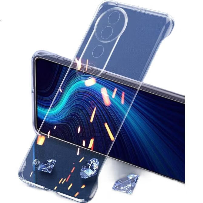 Чехол-накладка ZHIWEISHI для Vivo S20 Pro, ультратонкий, прозрачный, противоударный, с защитой от отпечатков и охлаждением