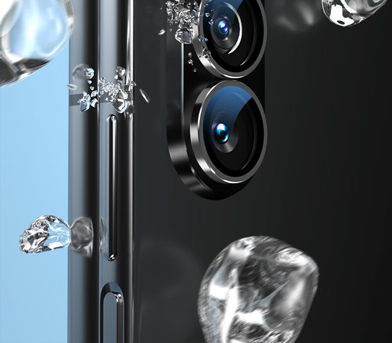 BLUEO Lens Protector for Samsung ZTriFold/ZFold7, High-Definition Clear Anti-Glare Anti-Drop Wear-Resistant Phone Protective Film for Rear Camera, Graphite Color 3