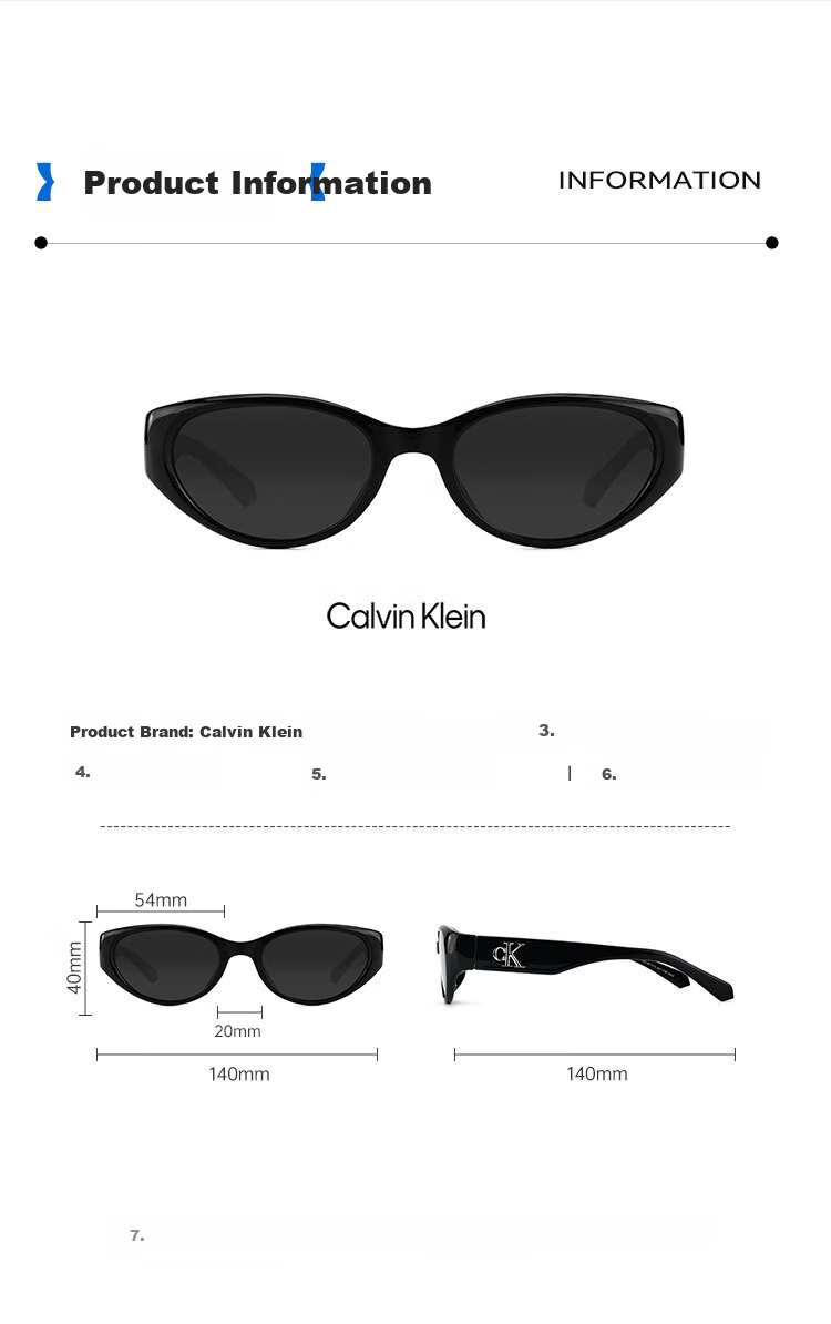 Calvin Klein Sunglasses, Driving And Cycling Glasses, CKJ24639-001 9