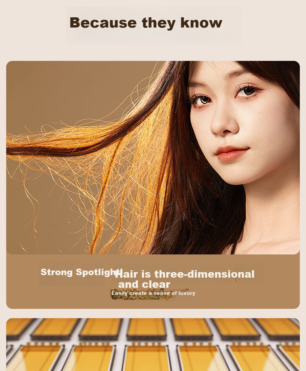 Beiyang Hair Light, Live Streaming Background Atmosphere Light, Live Streaming Fill Light, Host Backlight Contour Light, Goddess Spotlight, Douyin Professional Photography Spotlight, Top Light 10