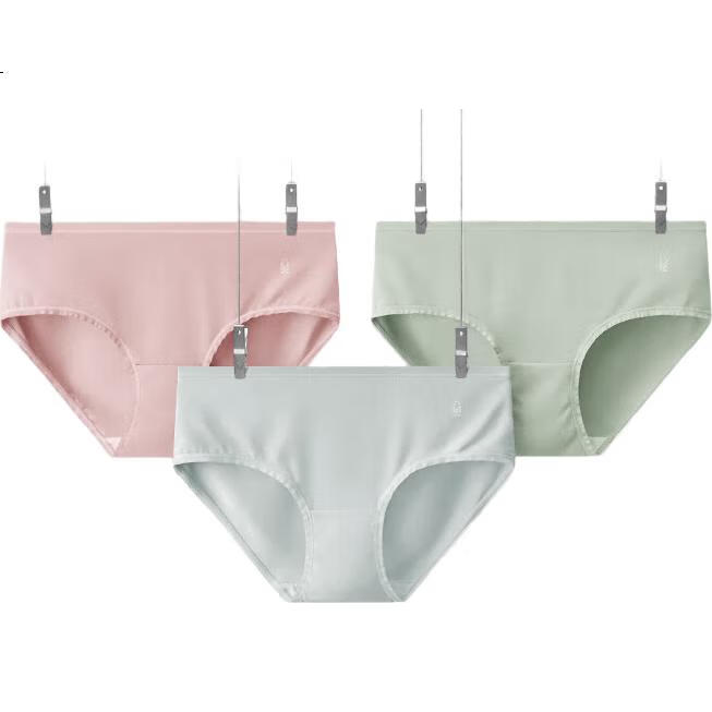 Женские трусы Bananain Silver Skin 300S, 3 шт., 50% модал, 45% хлопок, 10% спандекс, низкая посадка, антибактериальные, влагоотводящие
