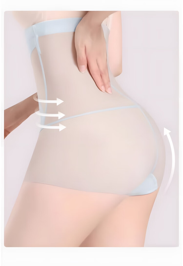 GRACEWELL High-Waist Strong Shaping Tummy Control Butt-Lifting Body Shaping Waist Trainer Postpartum Recovery Hip Slimming Summer Thin Underwear 1