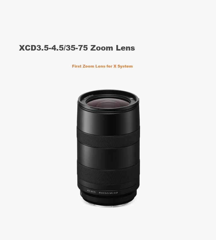 HASSELBLAD XCD 3.5-4.5/35-75 Super 2x Zoom Lens, Compatible with HASSELBLAD X2D/X1D/907X Series Full-Frame Cameras, Portrait Lens 2