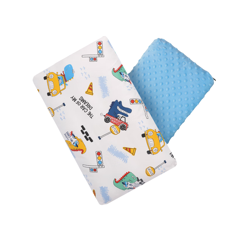 Grace Class A Pure Cotton Children's Pillow, Primary School Student Nap Pillow, Plush Baby Kindergarten Pillow