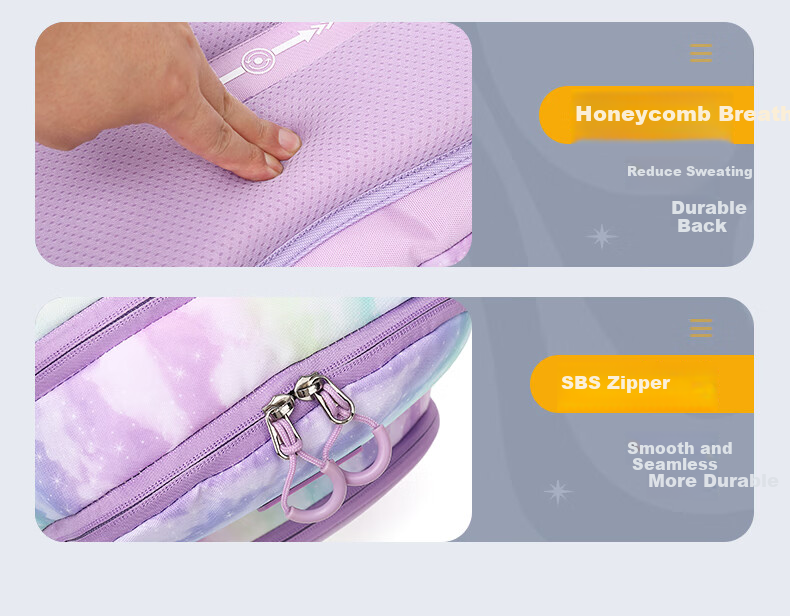 Herder Schoolbag for Primary School Students in Grades 3 to 6, Lightweight, Spine-Protecting, Breathable, New Model for Children in 2025 10