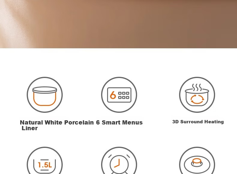 Joyoung Electric Stew Pot, Electric Soup Pot, Electric Clay Pot, Soup Cooking Pot, 1.5L Large Capacity Bird's Nest Stew Pot, Purple Clay Pot, Multi-Functional Pot, Baby Food Pot, Porridge Cooking Pot, Electric Cooker GD152 2